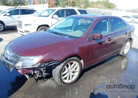 2012 Ford Fusion Sel z USA, uszkodzony, nr VIN 3FAHP0JG9CR299170